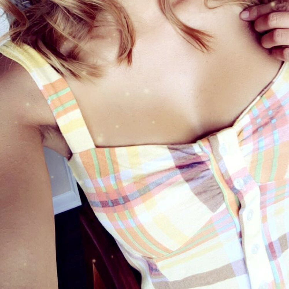 Plaid tank